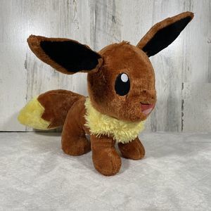 Build A Bear Pokemon Eevee Plush Stuffed Animal 16" Collectable Stuffed Animal